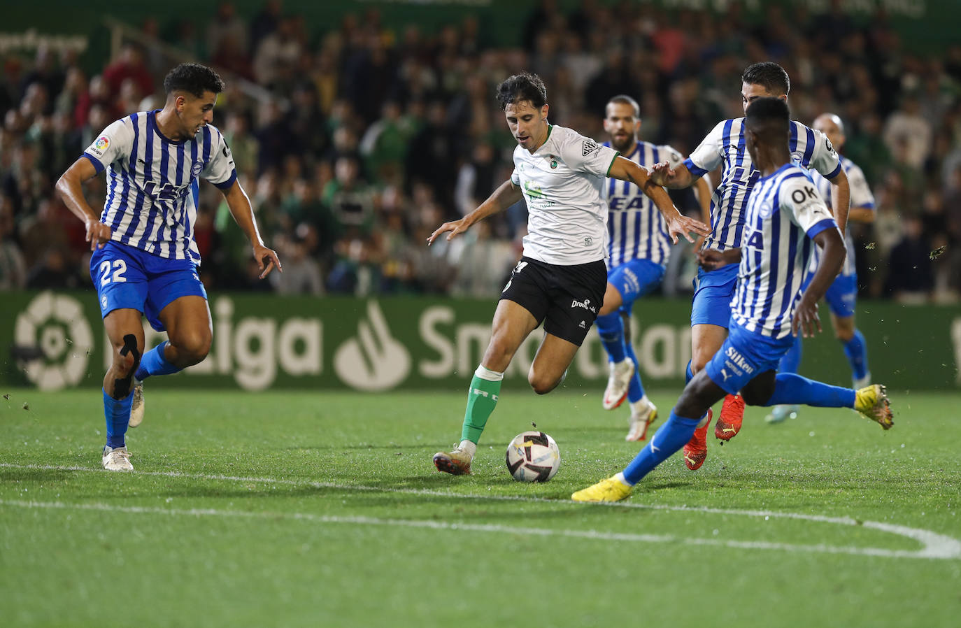 Fotos: El Racing-Alavés, en imágenes