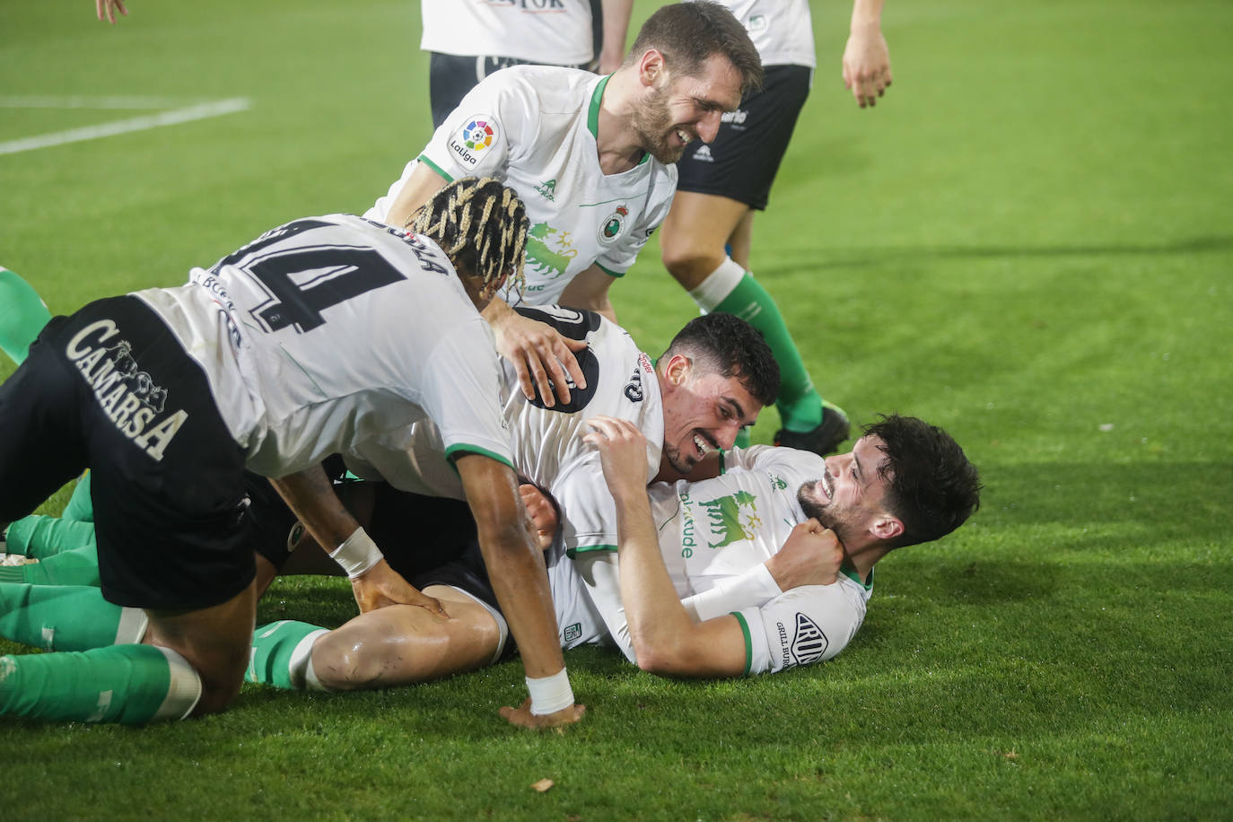 Fotos: El Racing-Alavés, en imágenes