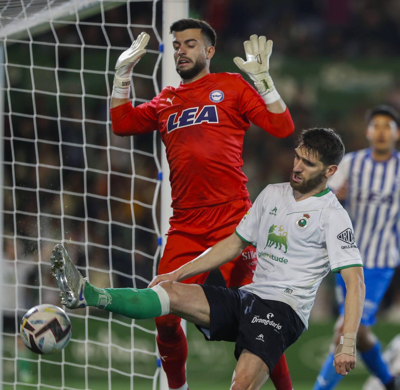 Fotos: El Racing-Alavés, en imágenes