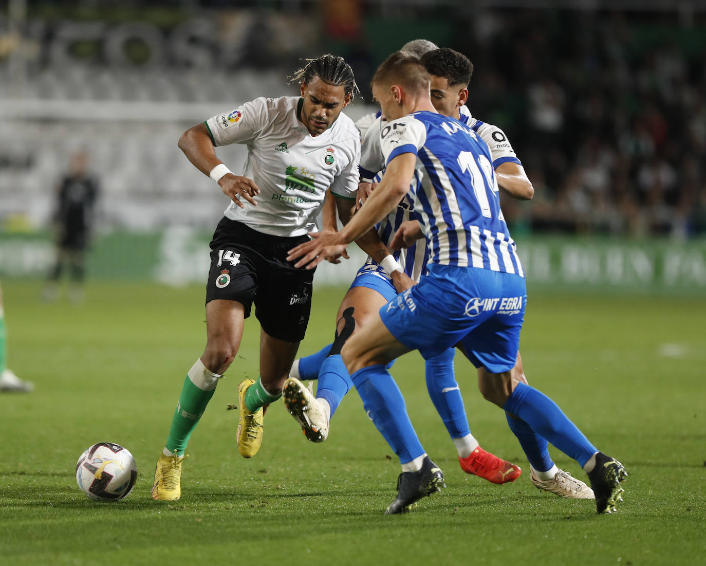 Fotos: El Racing-Alavés, en imágenes