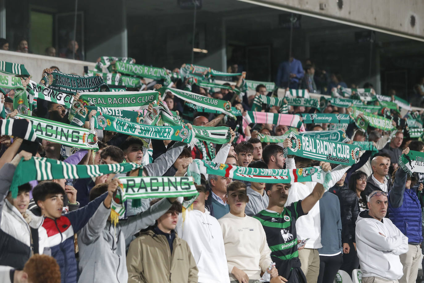 Fotos: El Racing-Alavés, en imágenes