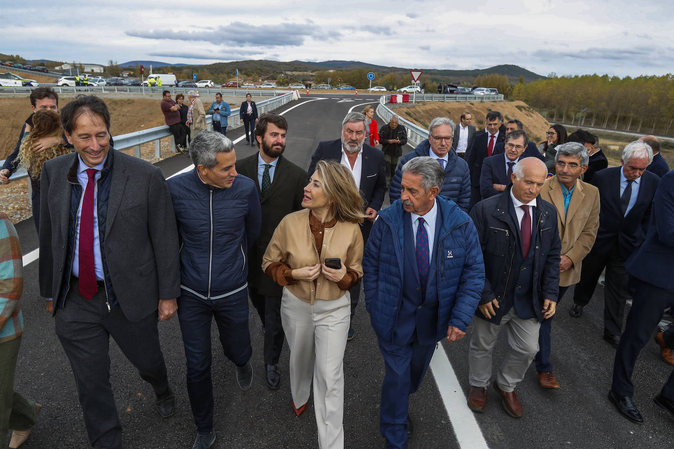 Fotos: La inaguración del enlace de Quintanilla de las Torres, en imágenes