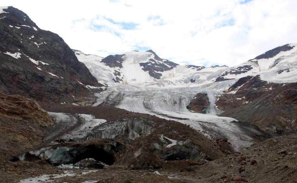 Los glaciares, heridos de muerte