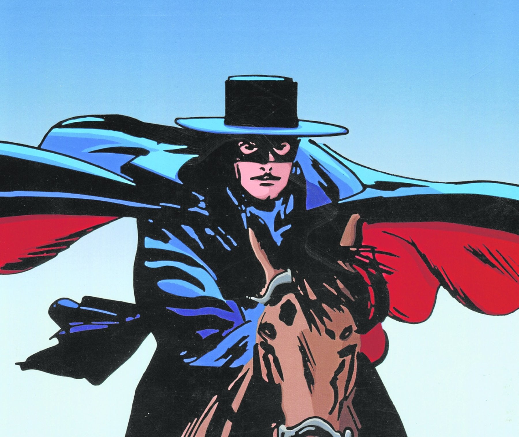 Alex Toth realizó la mejor interpretación gráfica de El Zorro en los años 50.