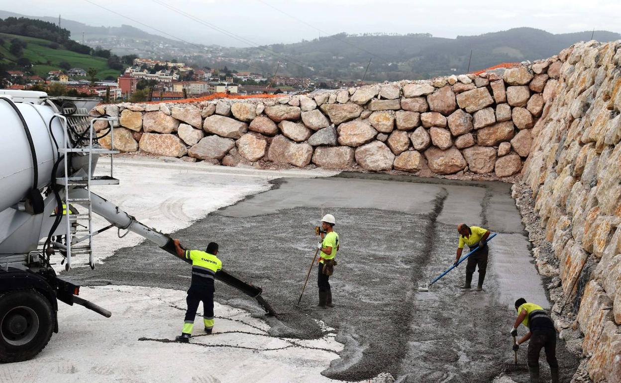 Depósito de agua Muro