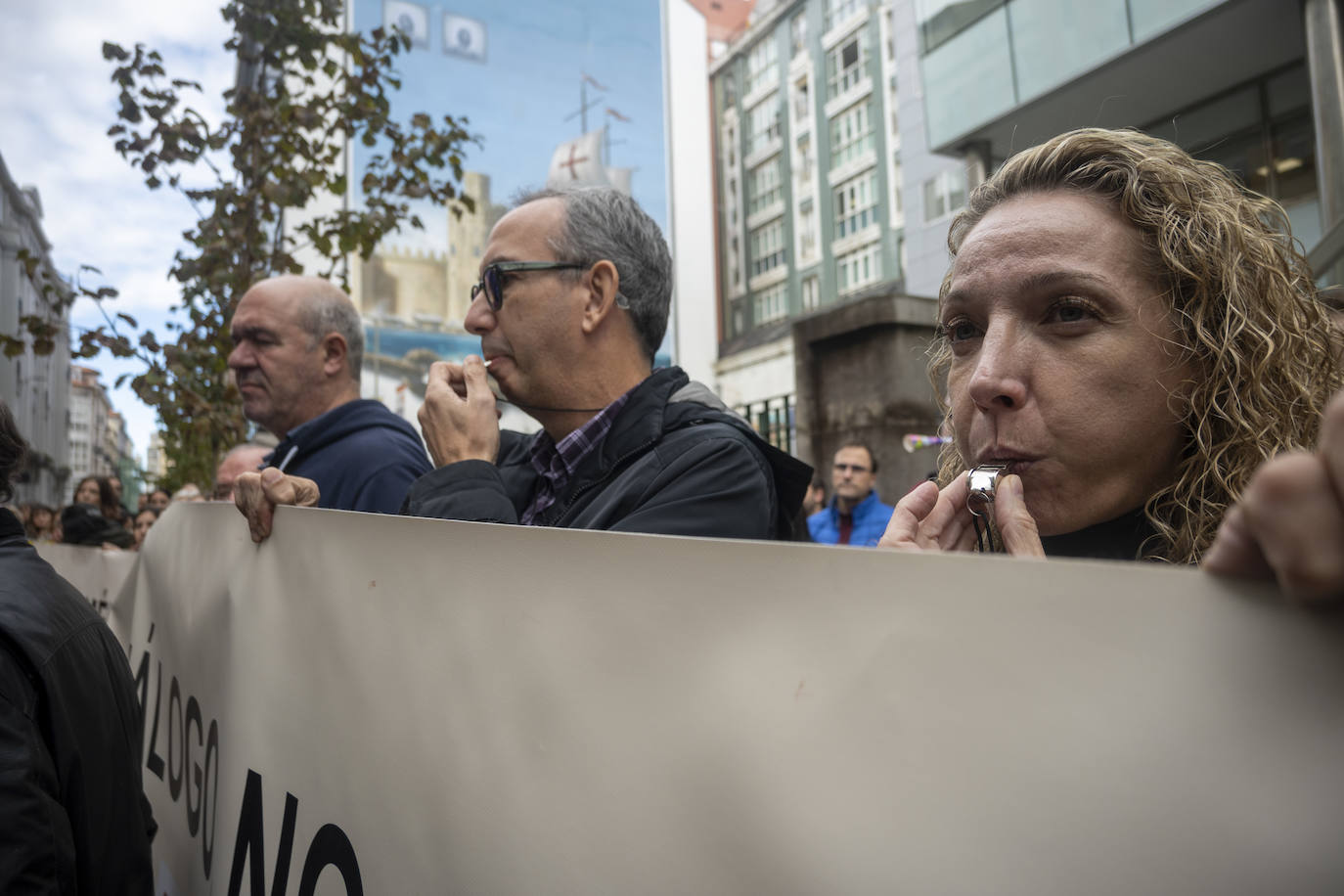 Fotos: La huelga y la asamblea de los médicos, en imágenes