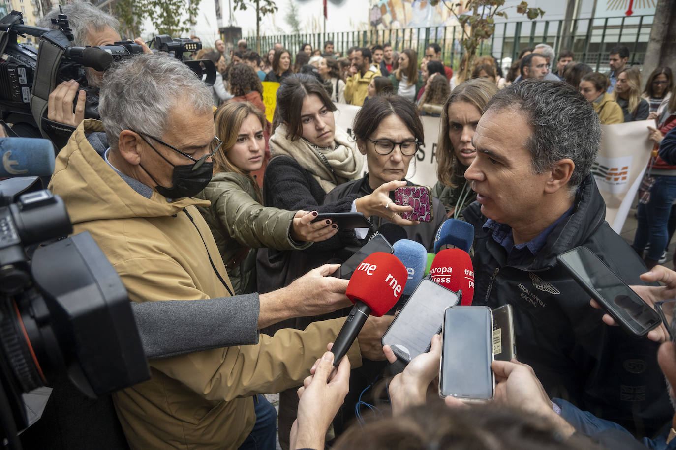 Fotos: La huelga y la asamblea de los médicos, en imágenes