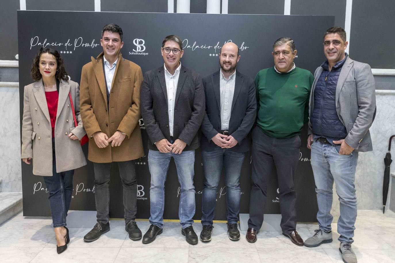 Elena Naharro, Daniel Fernández, Felipe Pérez Manso, Enrique Palacio, Álvaro Ortiz e Ignacio Pila