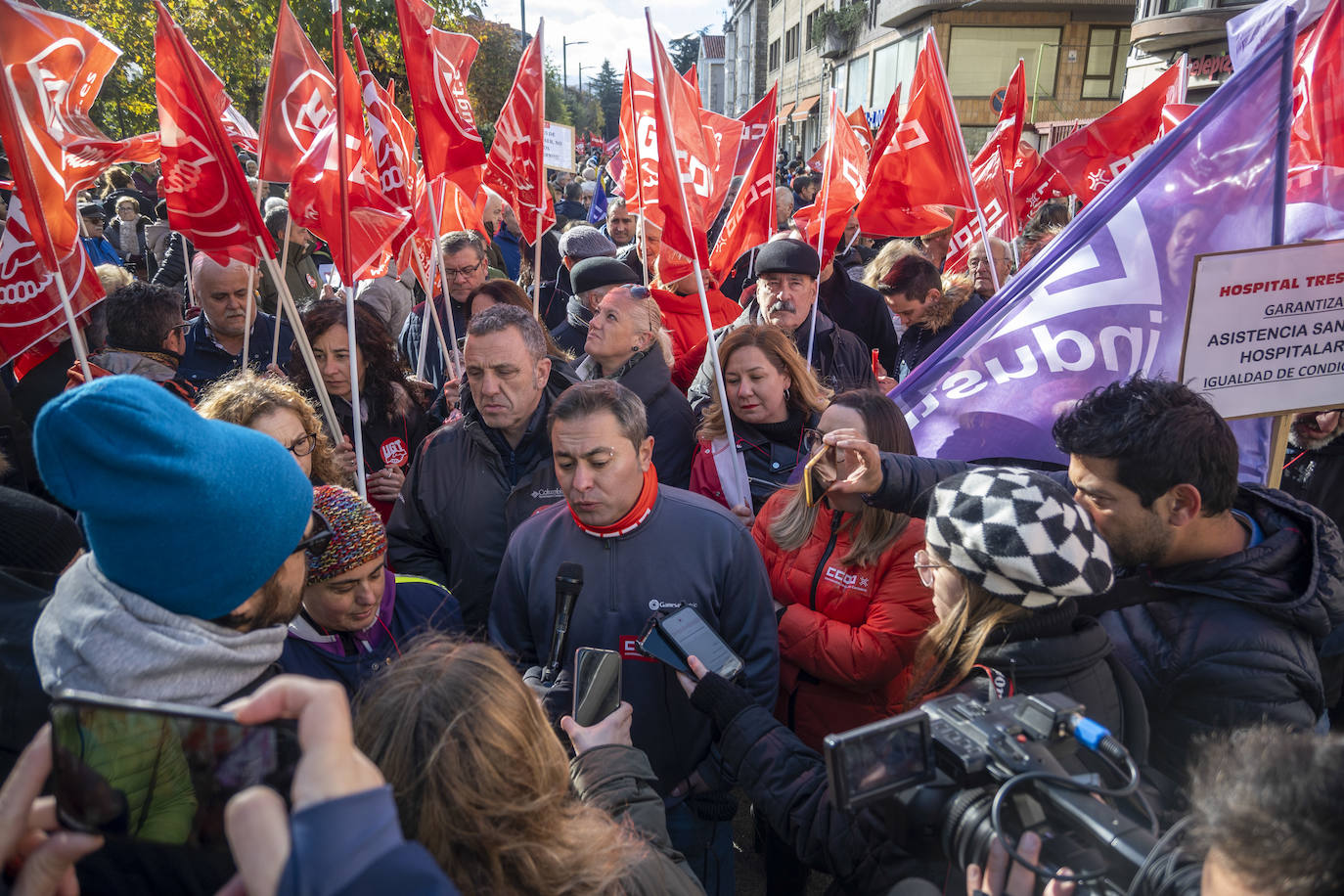 Fotos: Multitudinaria manifestación en Reinosa, este sábado