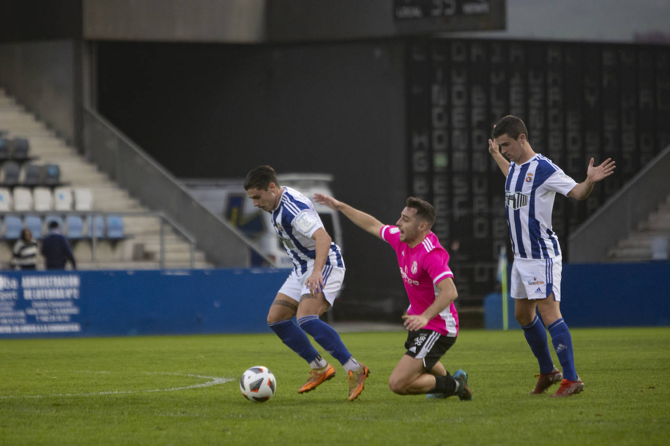 Fotos: Las mejores imágenes del partido Gimnástica-Burgos Promesas