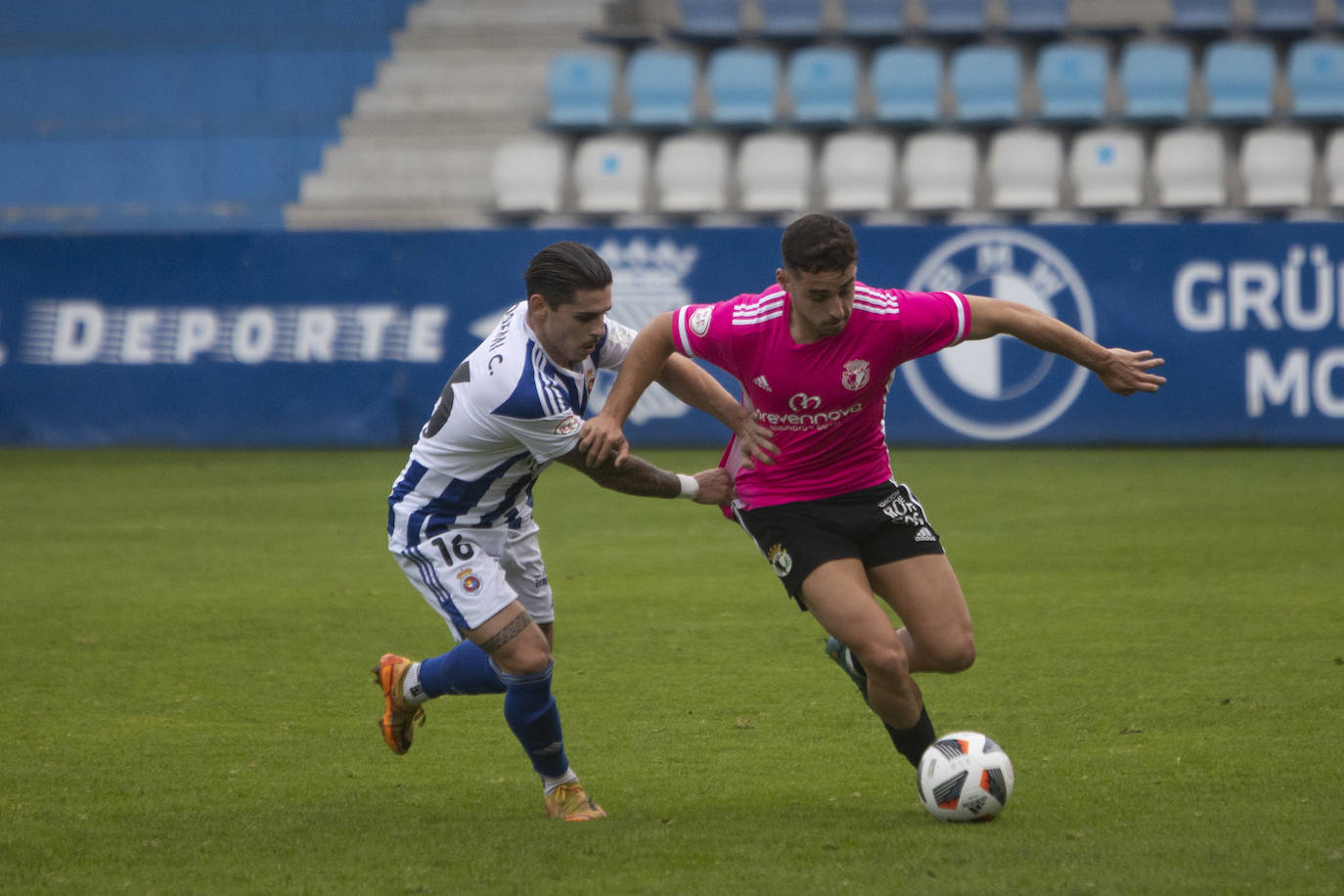 Fotos: Las mejores imágenes del partido Gimnástica-Burgos Promesas