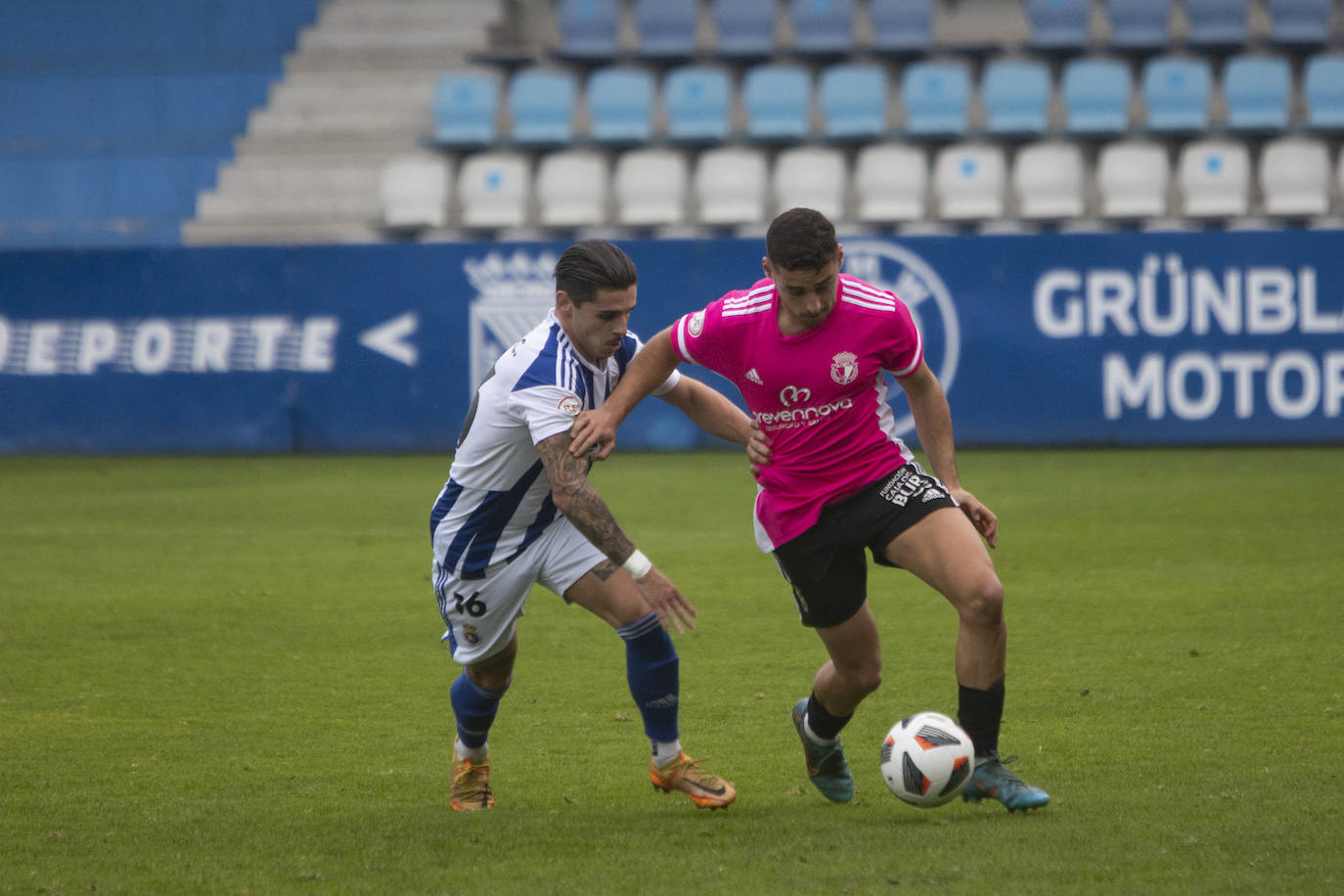 Fotos: Las mejores imágenes del partido Gimnástica-Burgos Promesas