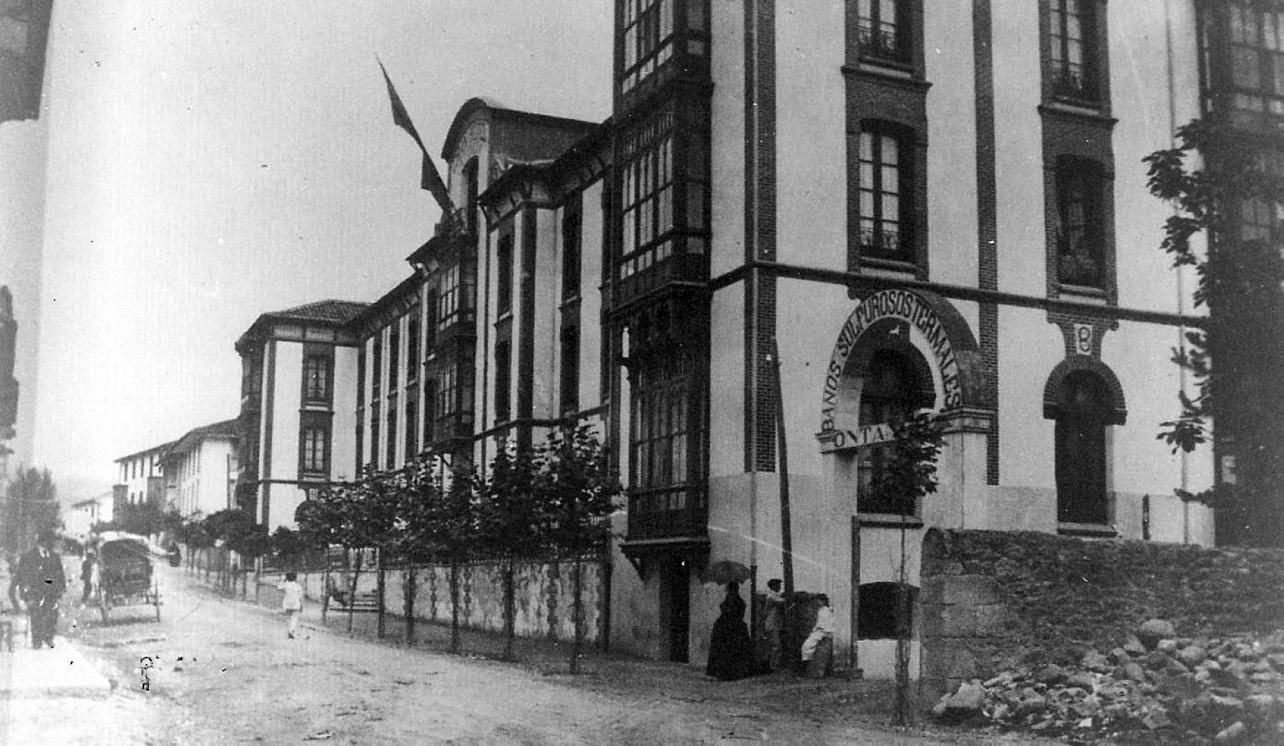 El Balneario de Alceda, todo un referente en los tratamientos curativos de Cantabria. 