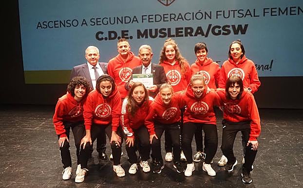 Las integrantes del Muslera/GSW ascendieron a Segunda Federación de fútbol sala. 
