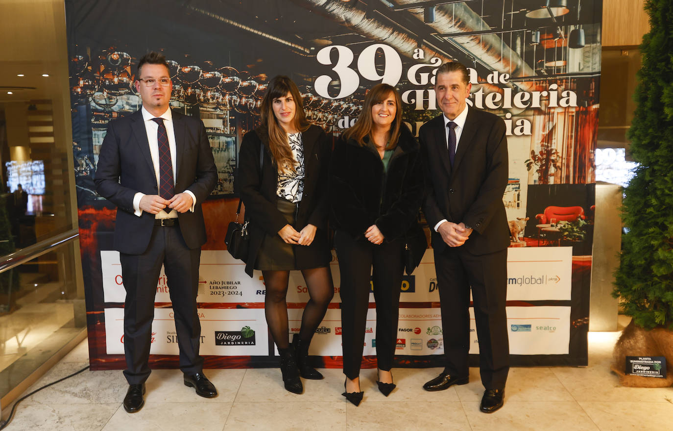 Alberto Polo, Almudena Pérez, Carmen Morillo y Francisco Agudo. 