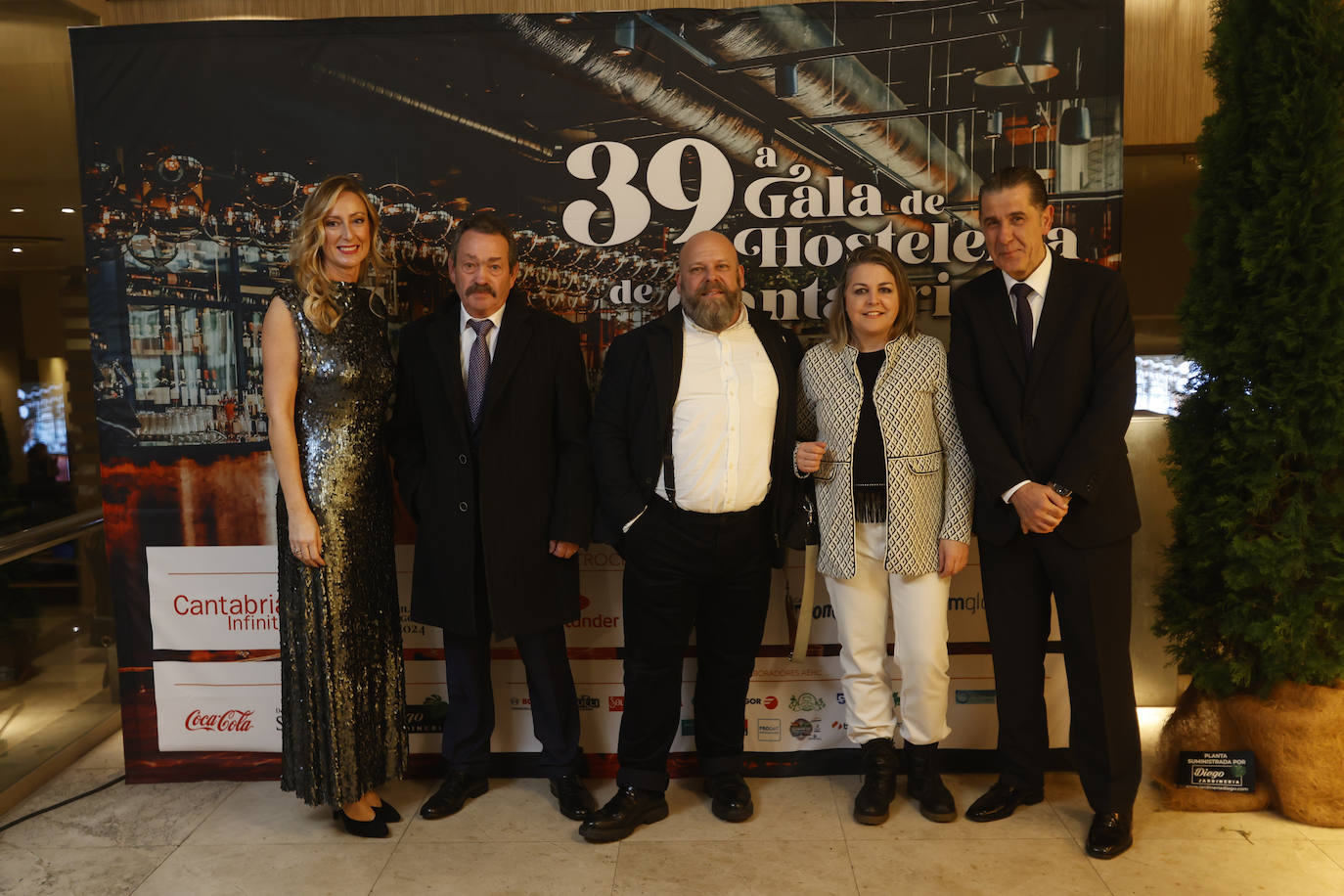 Bárbara Gutiérrez, José Ramón de la Pinta, Óscar Solana, Mar Gutiérrez y Francisco Agudo. 