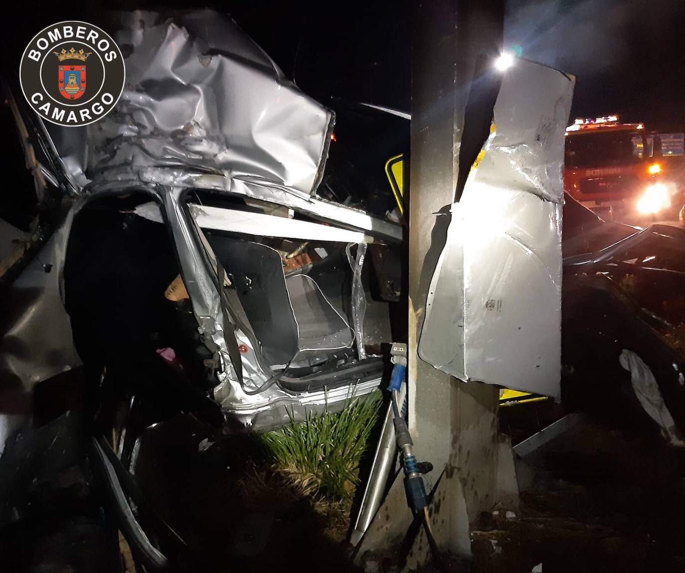 Fotos: Accidente en la S-10, en Camargo