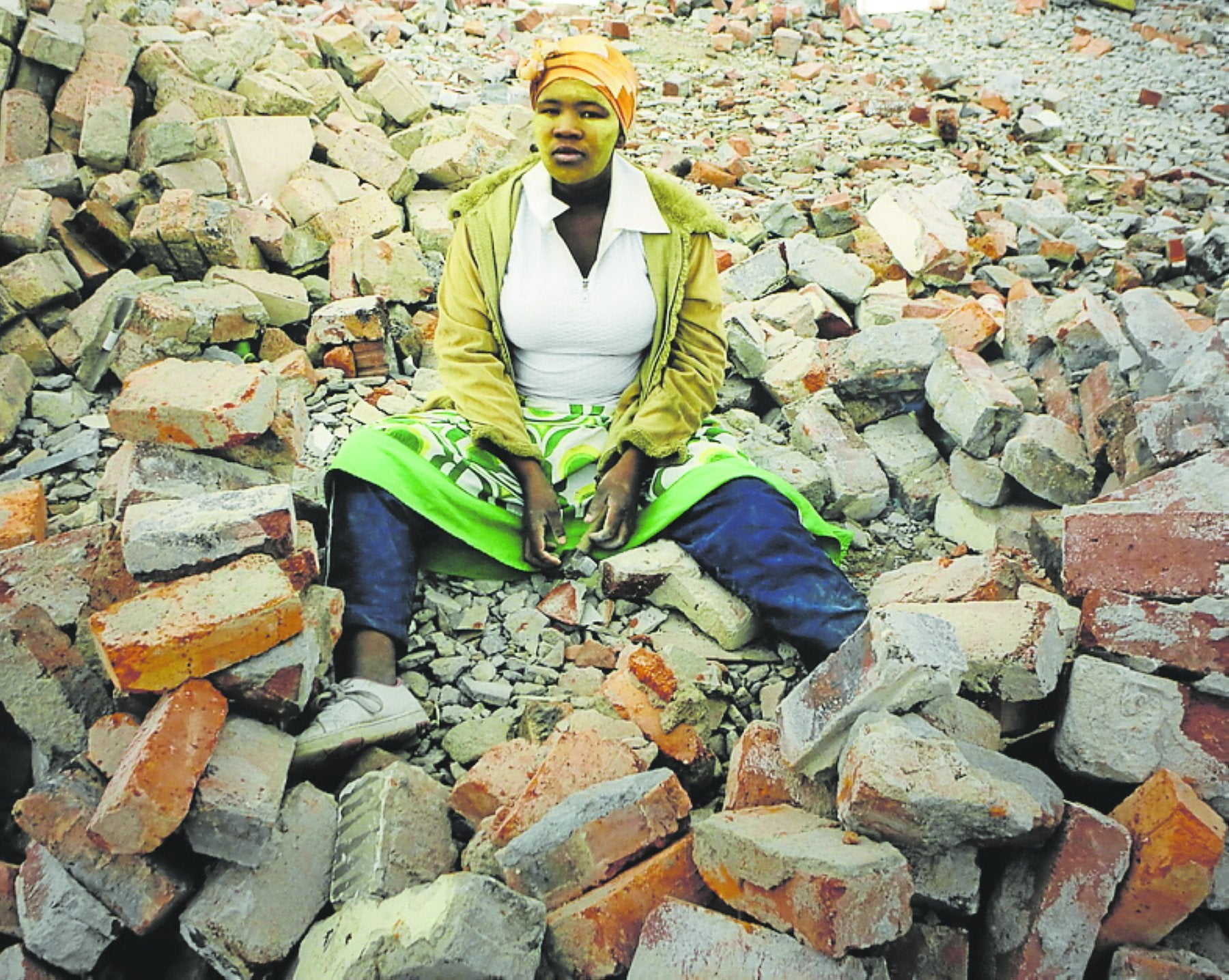 Zwelethu Mthethwa. 'Sin título (Brick Workers)', 2008.