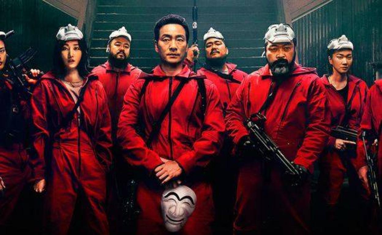 Una imagen de 'La casa de papel: Corea'.