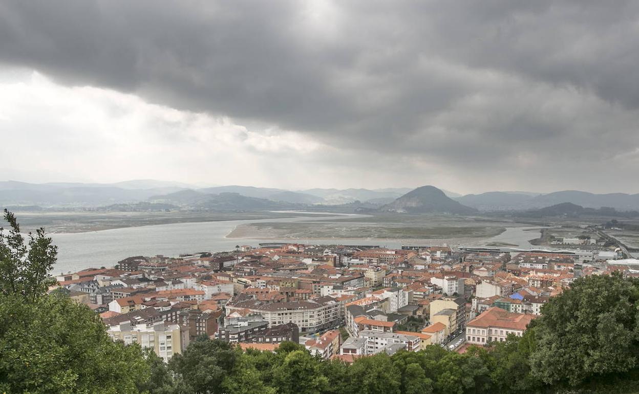 Vistas de Santoña.