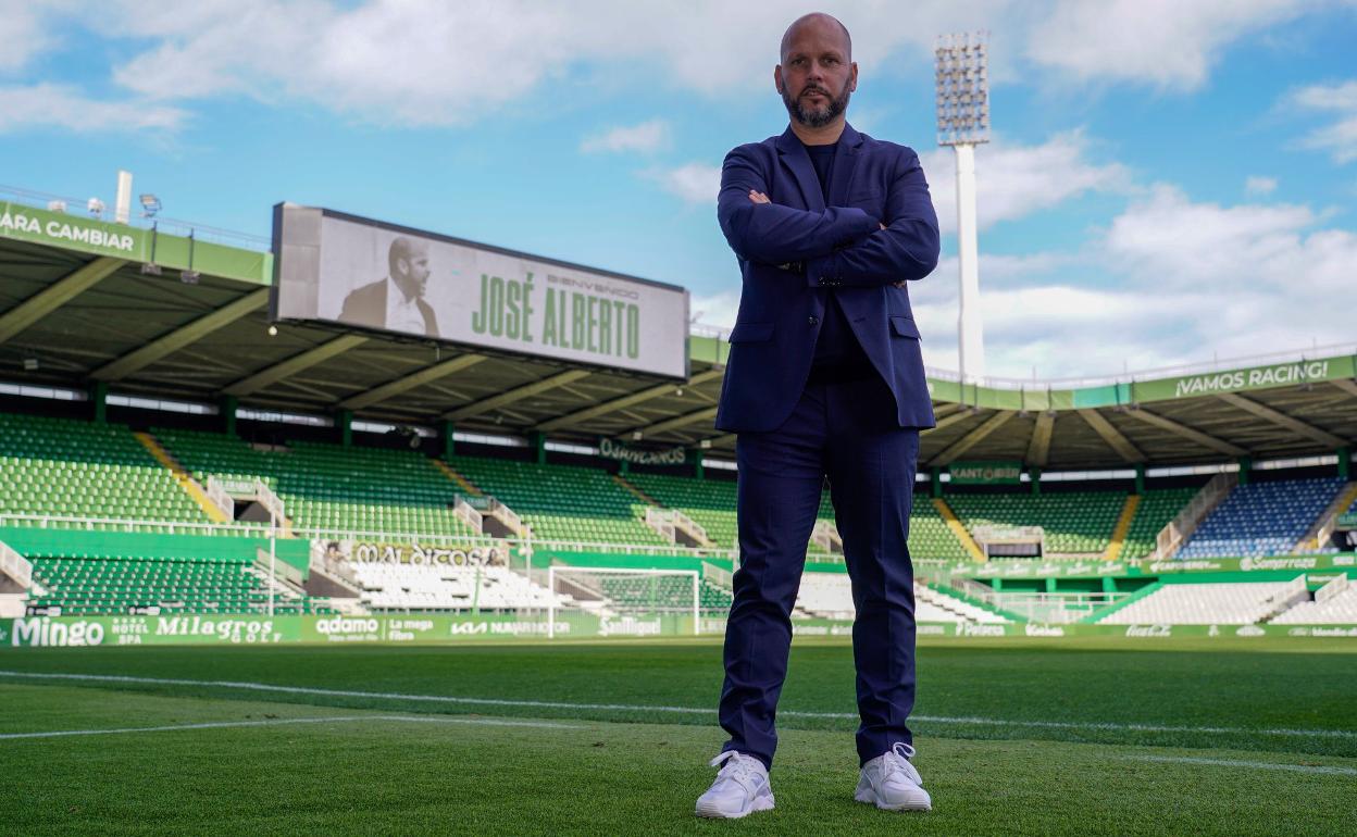 José Alberto, en los Campos de Sport.