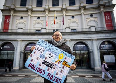 Imagen secundaria 1 - Jesús Ruiz, este viernes en Madrid