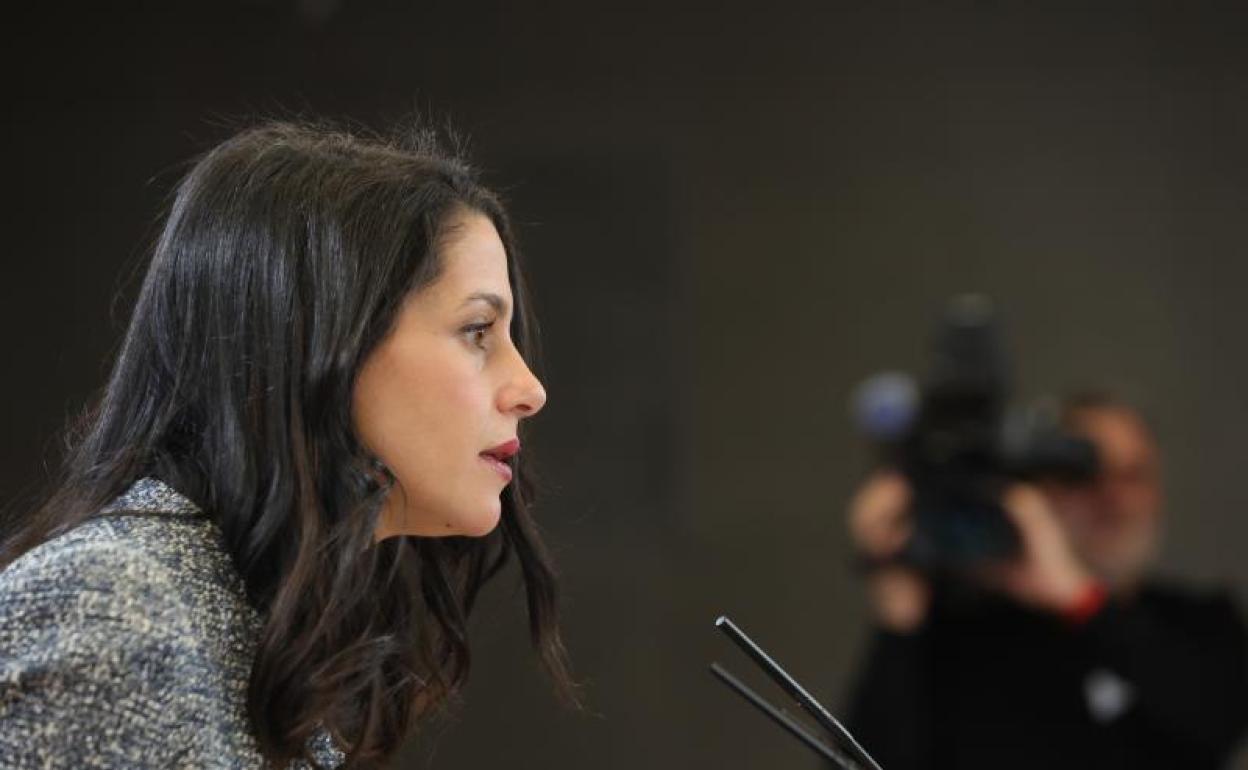 Inés Arrimadas, presidenta de Cs 