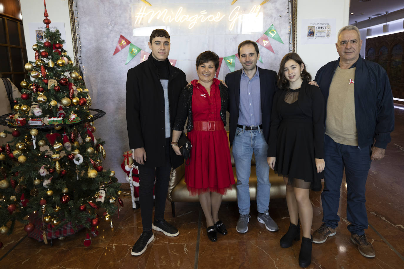 Javier Camarón, María José Ruiz, Diego García, Sara Oceja, José Oceja