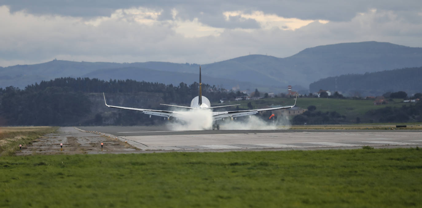 Un vuelo con final feliz.