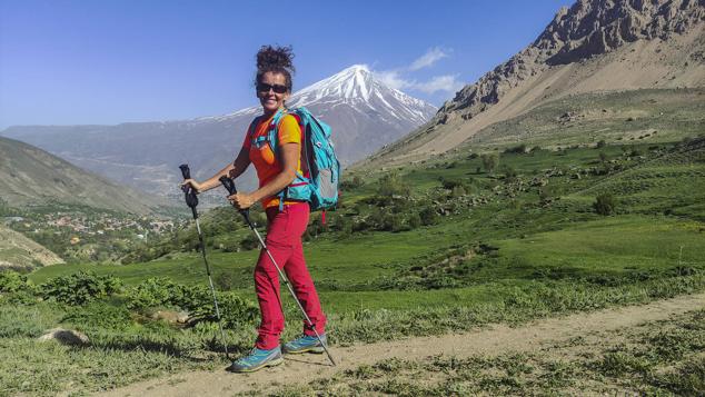 Imágenes de la aventura iraní de Raquel García