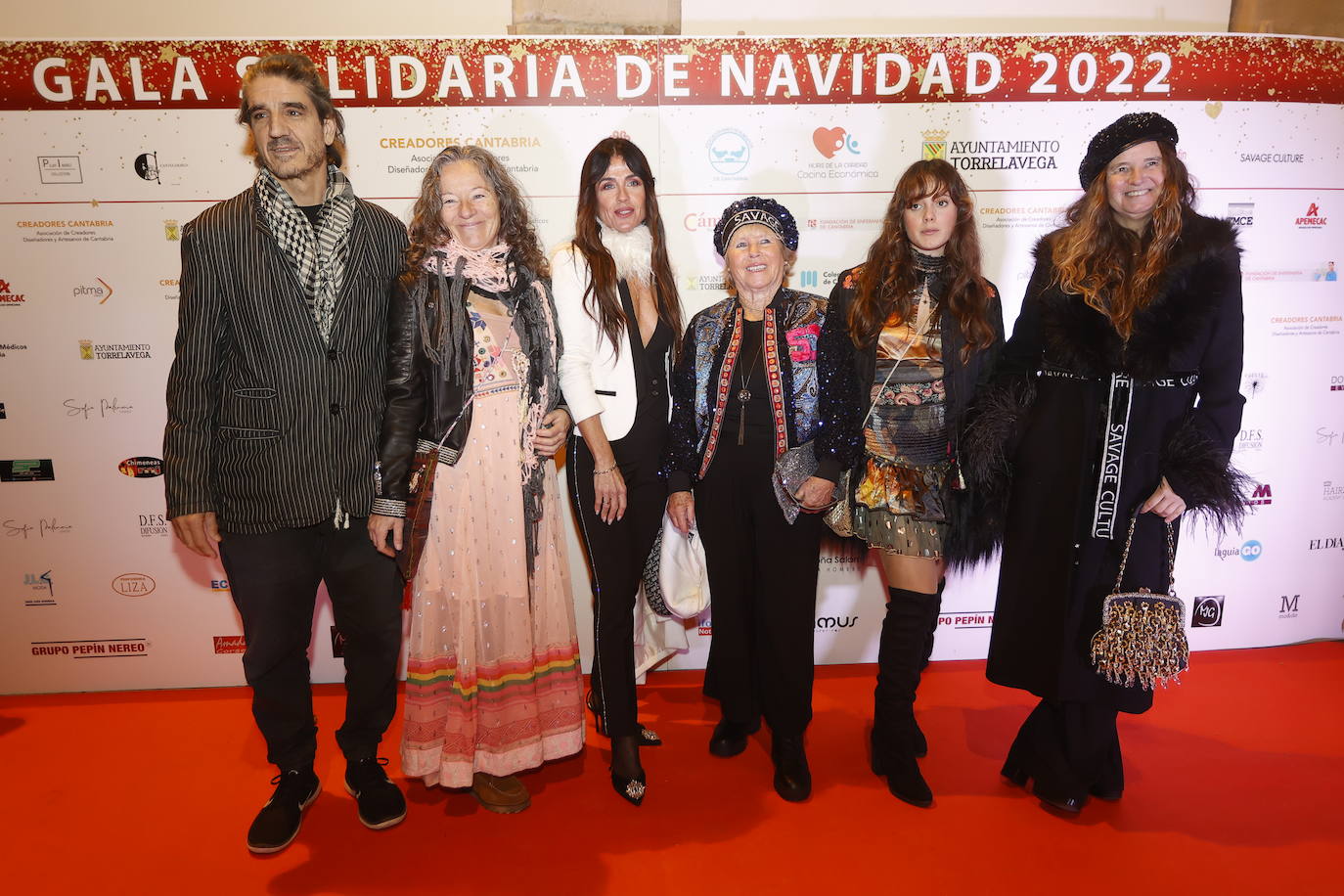 Fermín Rodríguez, Beatriz Amodia, Vanesa Rodríguez, Carmen Solano, Bárbara Cuevas y María Modía