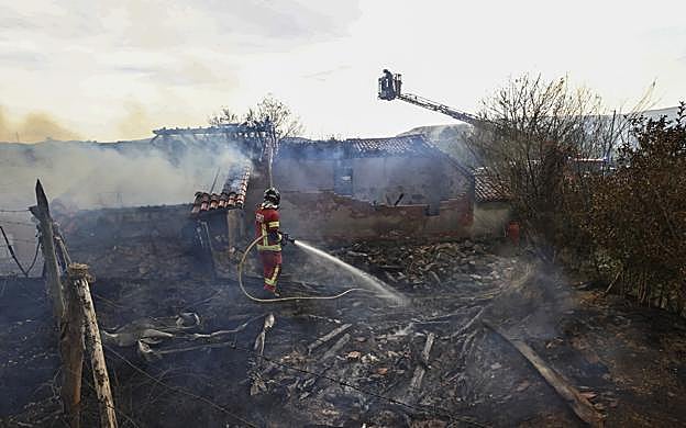 Fuego y destrucción en Cantabria