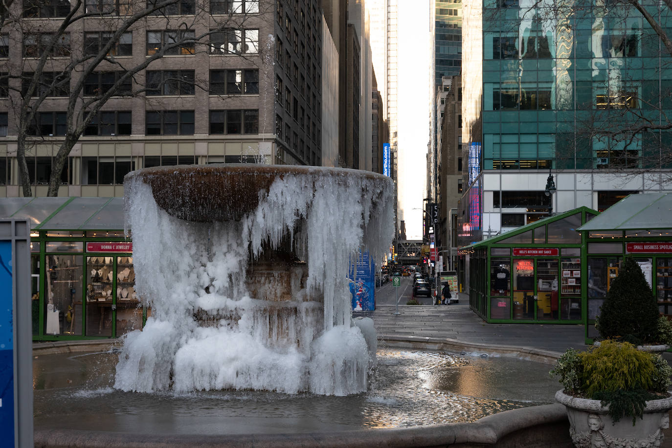 Fotos: Las espectaculares imágenes que deja la tormenta polar Elliot en Estados Unidos