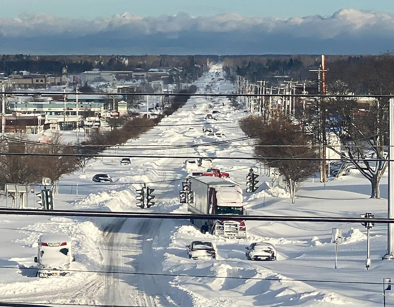 Fotos: Las espectaculares imágenes que deja la tormenta polar Elliot en Estados Unidos