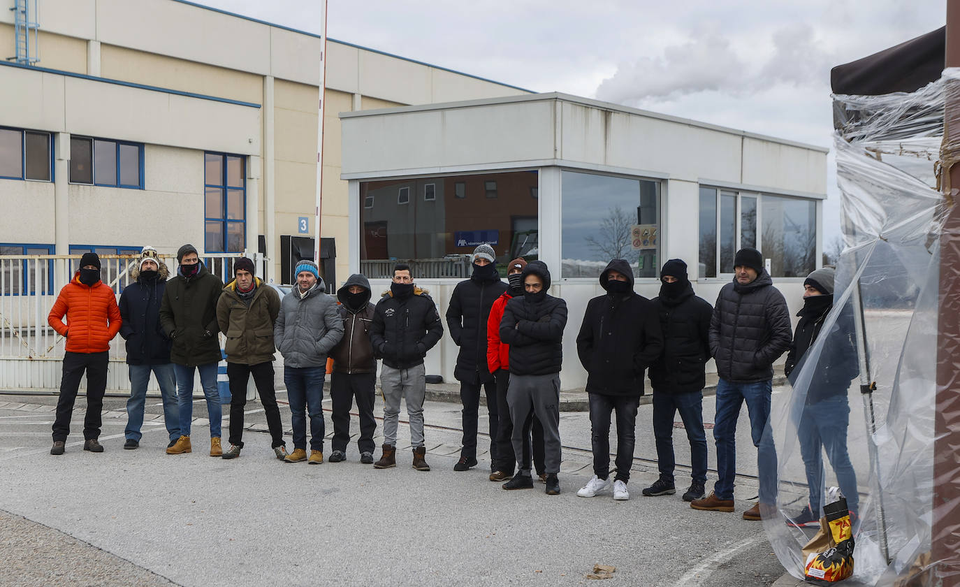 Tercera jornada de huelga en Aspla