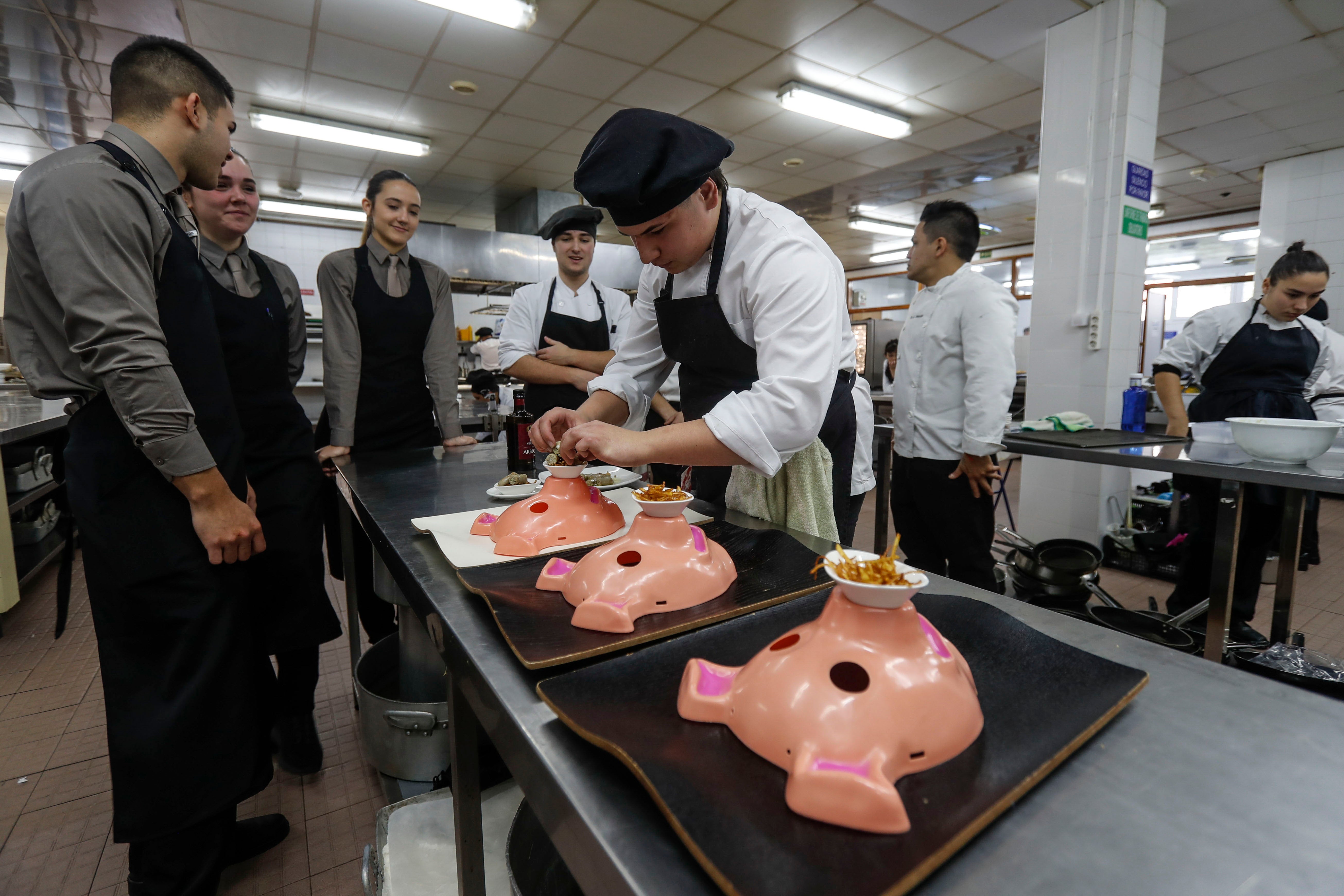 Sorprender para cautivar: algunas recetas han resultado especialmente llamativas por su puesta en escena.