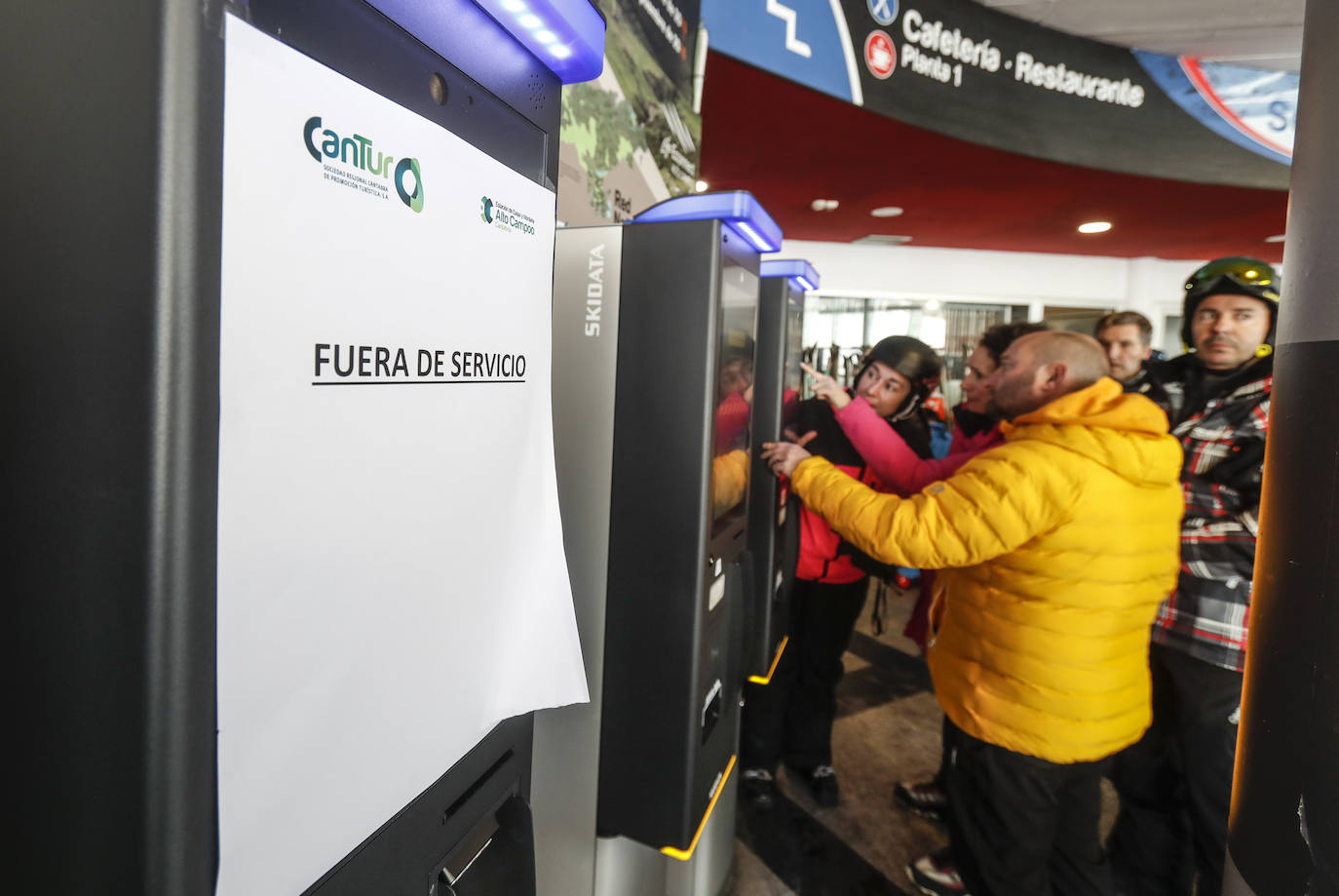 Emoción y colas en Alto Campoo