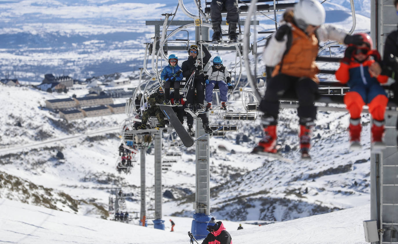 Emoción y colas en Alto Campoo