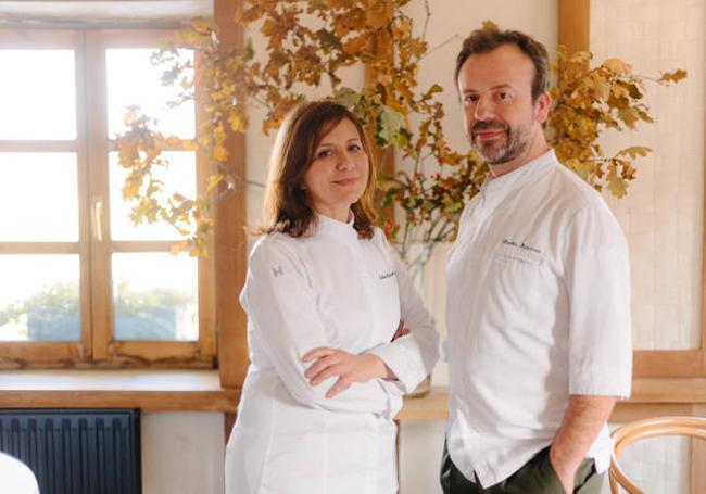 Esther y Nacho Manzano, del restaurante Casa Marcial.