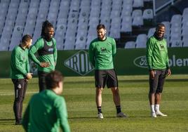 Matheus Aiás, Sekou Gassama, Baturina y Cedric.