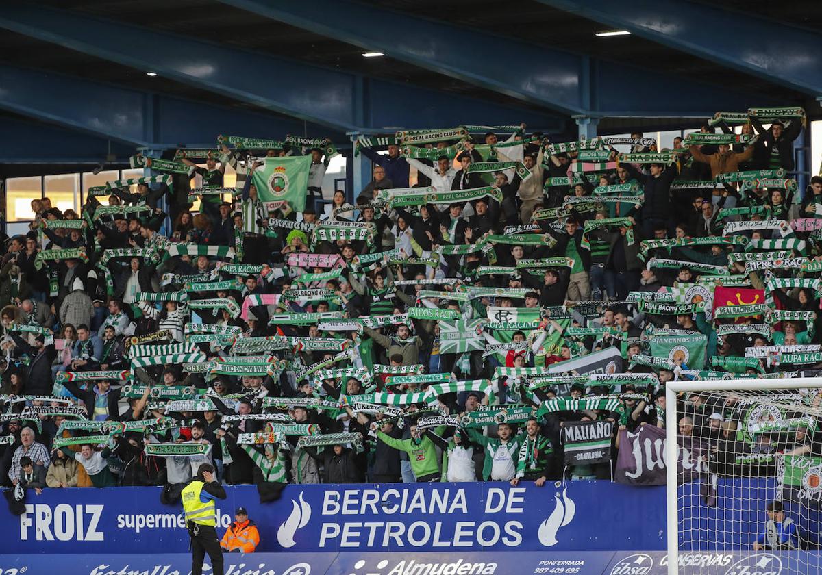 Las mejores imágenes del Ponferradina-Racing