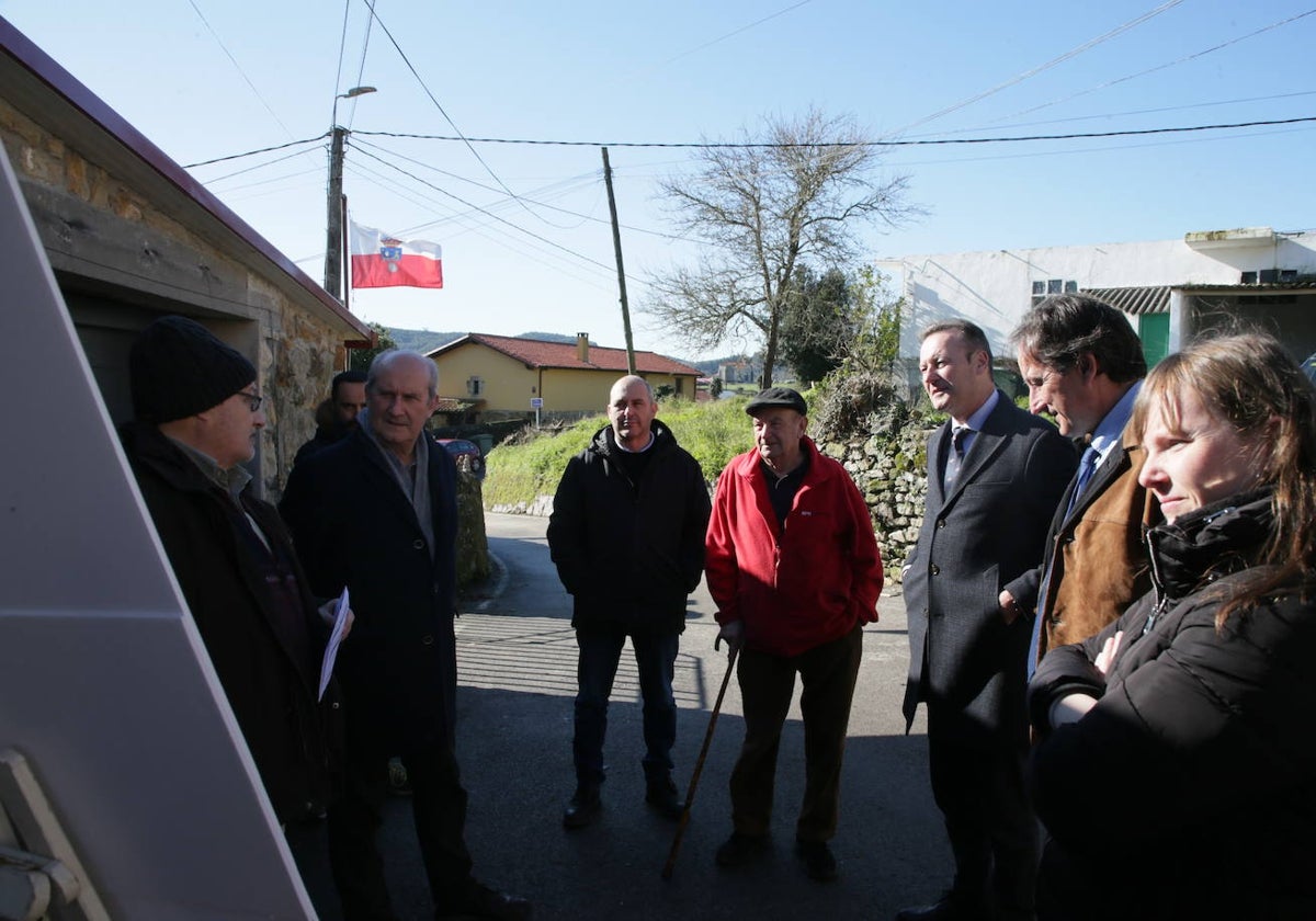 Visita a las obras