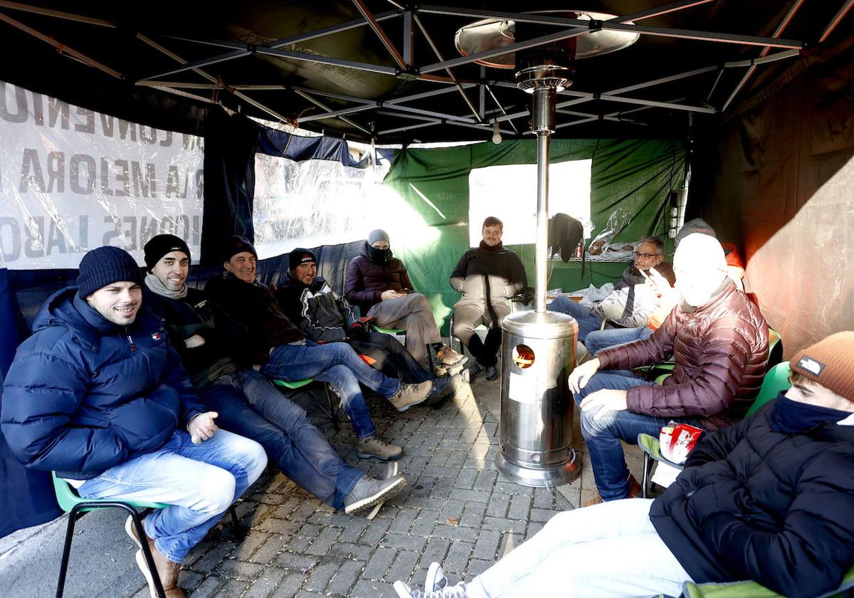 La huelga de Aspla ha entrado en una clara fase de desgaste entre las partes.