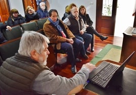 Presentación del proyecto en el salón de plenos de Cieza