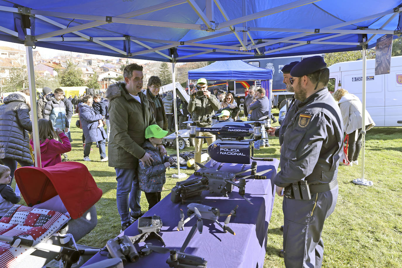 Los drones de la Policía Nacional