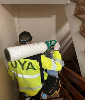 Imagen secundaria 2 - Desalojadas varias personas tras el incendio de un edificio en Castro Urdiales