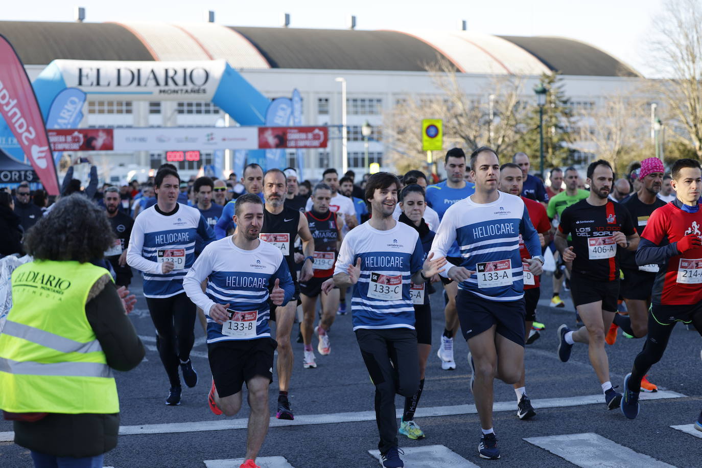 La carrera, en imágenes