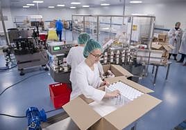 Instalaciones de Cantabria Labs en la Concha de Villaescusa.