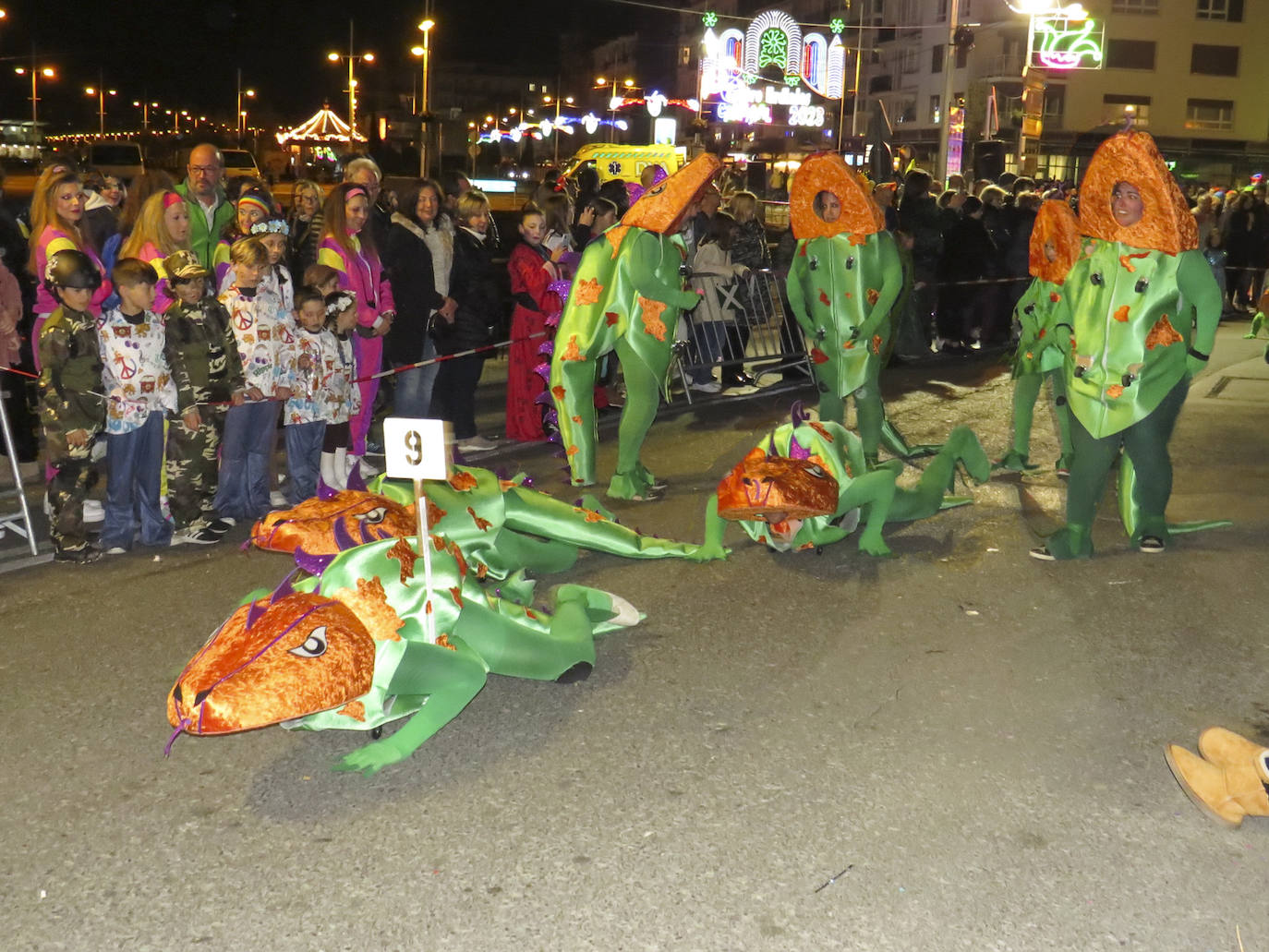 Originales animales en el desfile de Castro Urdiales,