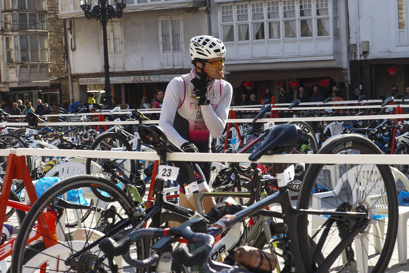 Las imágenes del Triatlón Blanco de Reinosa